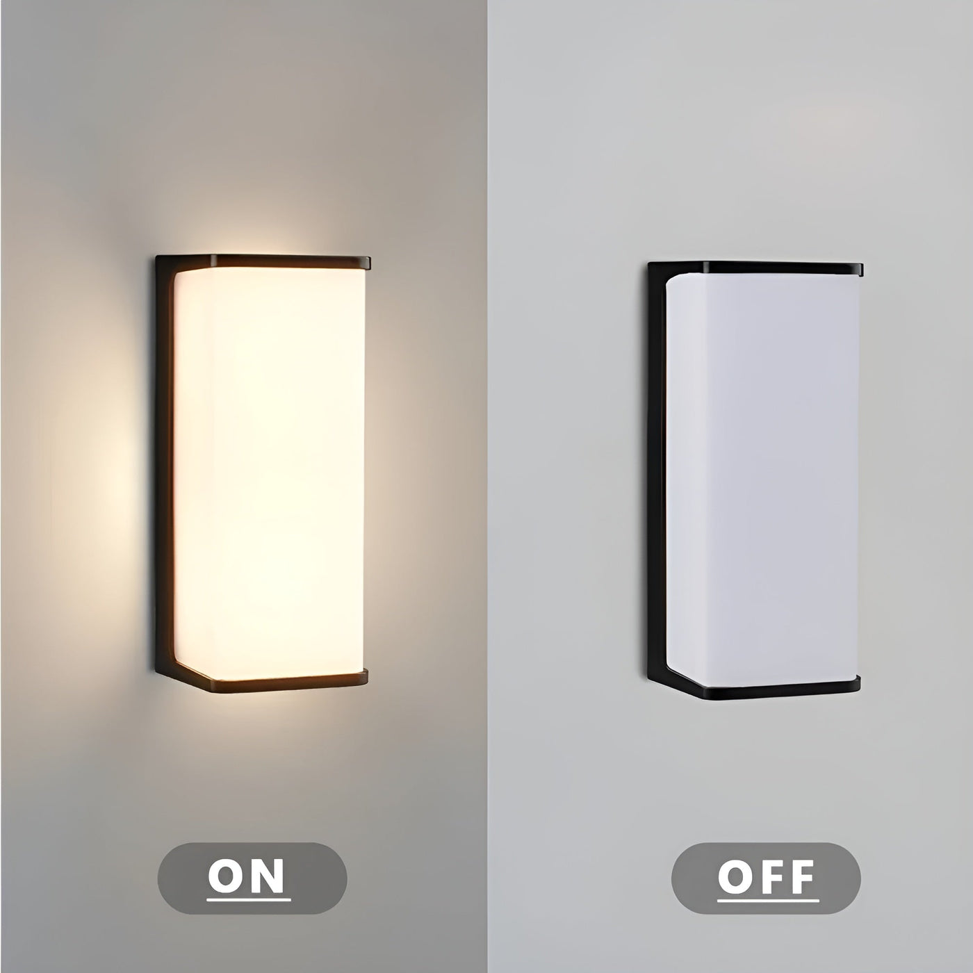 VistaGlow Light - Moderne wasserdichte Balkon-Wandlampe