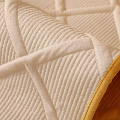 CorduroyComfort Cover - Lässiger, Rutschfester Samt-Sofa-Bezug