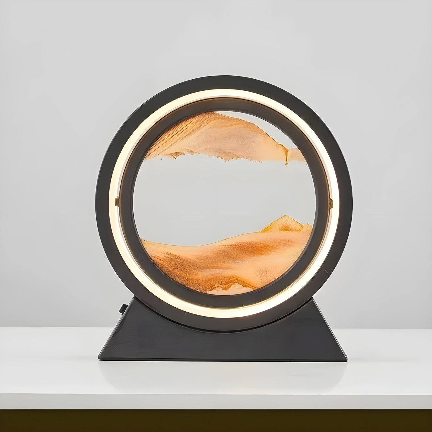 SandFlow Lampe – 3D Sandscape LED Tischlampe