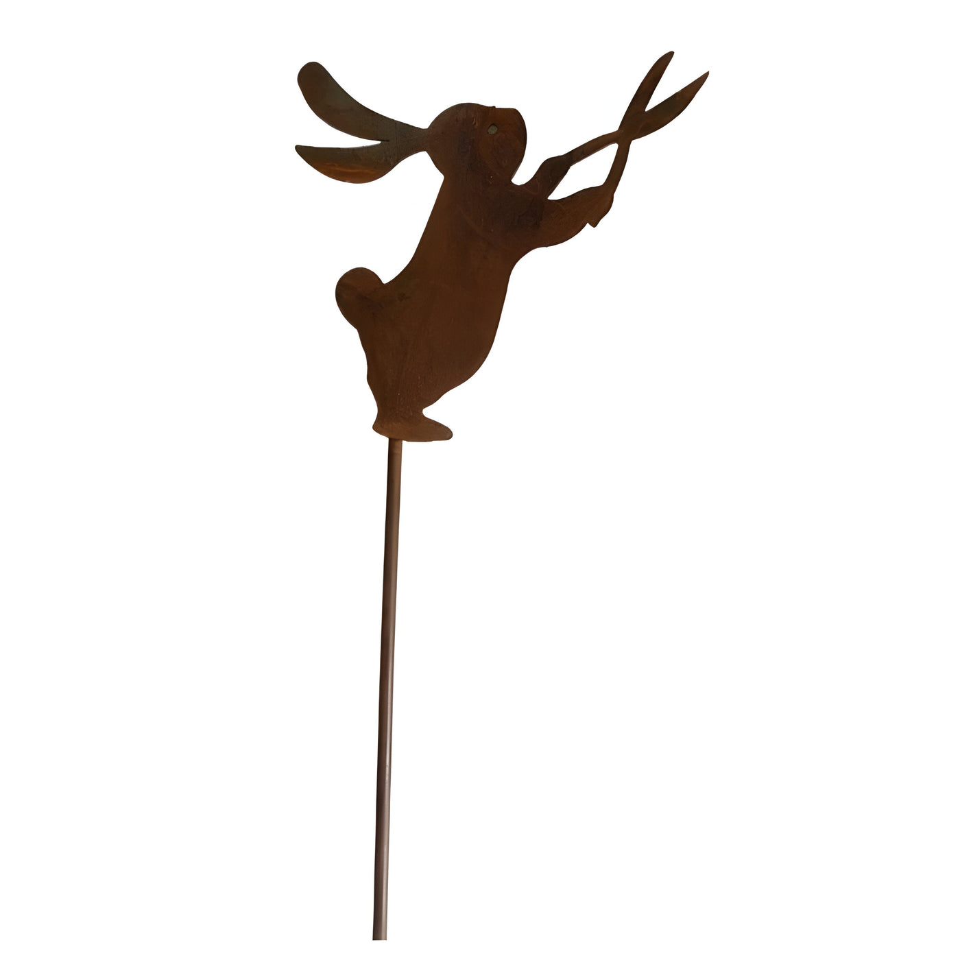 SpringBunny Schild - Metall-Osterhasen-Gartenpfosten