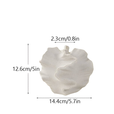 CeramiCoral Vase - Nordische Keramik Korallenblumenvase