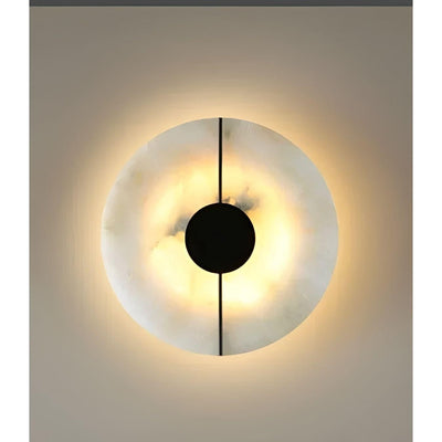 WabiGlow Light - Nordischer Marmor LED-Innenwandleuchte