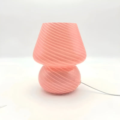 BedsideAura Lampe - Dekorative Glas-Tischlampe