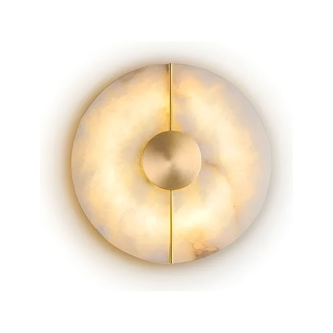 WabiGlow Light - Nordischer Marmor LED-Innenwandleuchte