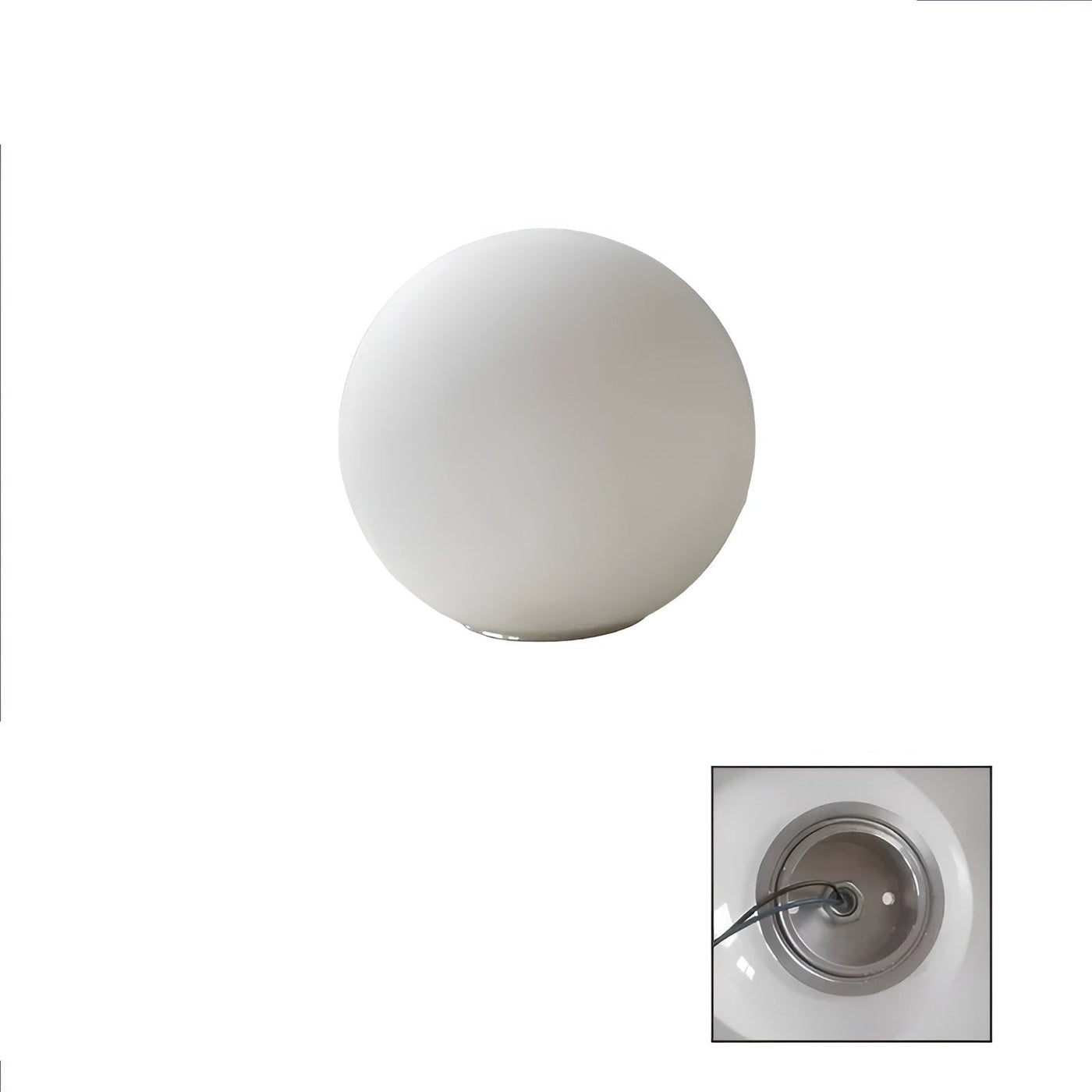 SereneGlow Licht - Luxuriöse Mittelalterliche Minimalistische Glühbirnen-Lampe aus Glas