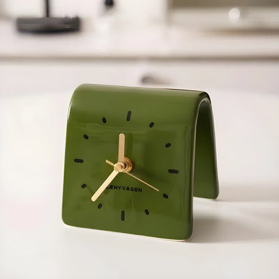Timepiece Clock - Kreative Keramik-Tischuhr