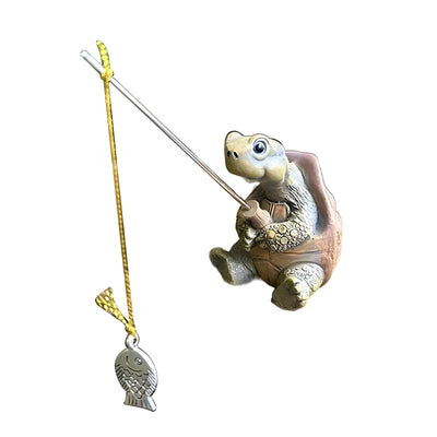 TurtleTide Statue - Dekorative Schildkröte Garten Statue