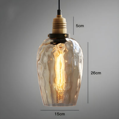 AmberLuxe Light – Industrielle Loft-Stil LED Pendelleuchte