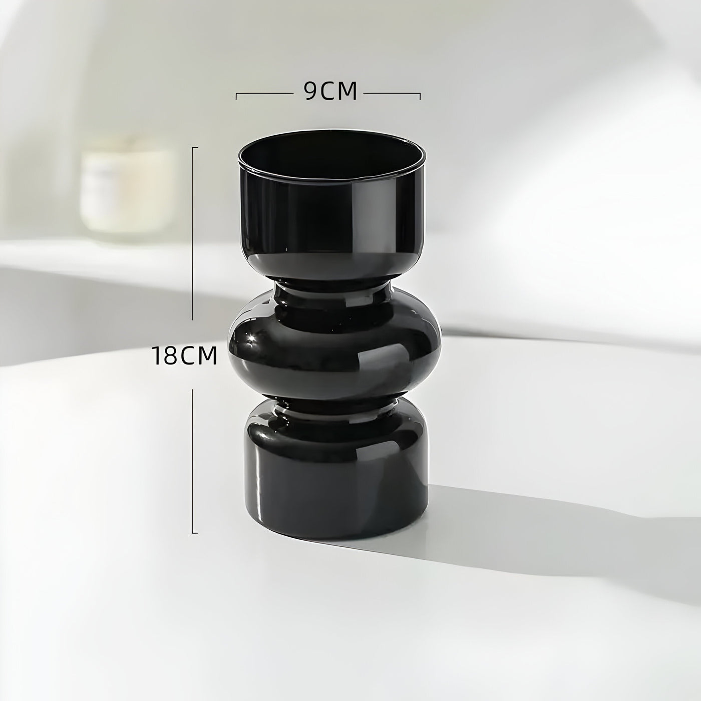 RetroFlora Vase - Hydroponische Retro-Glasvase