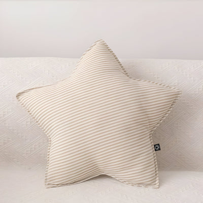 LunaPuff Kissen - Dekoratives Streifenkissen Soft Cushion