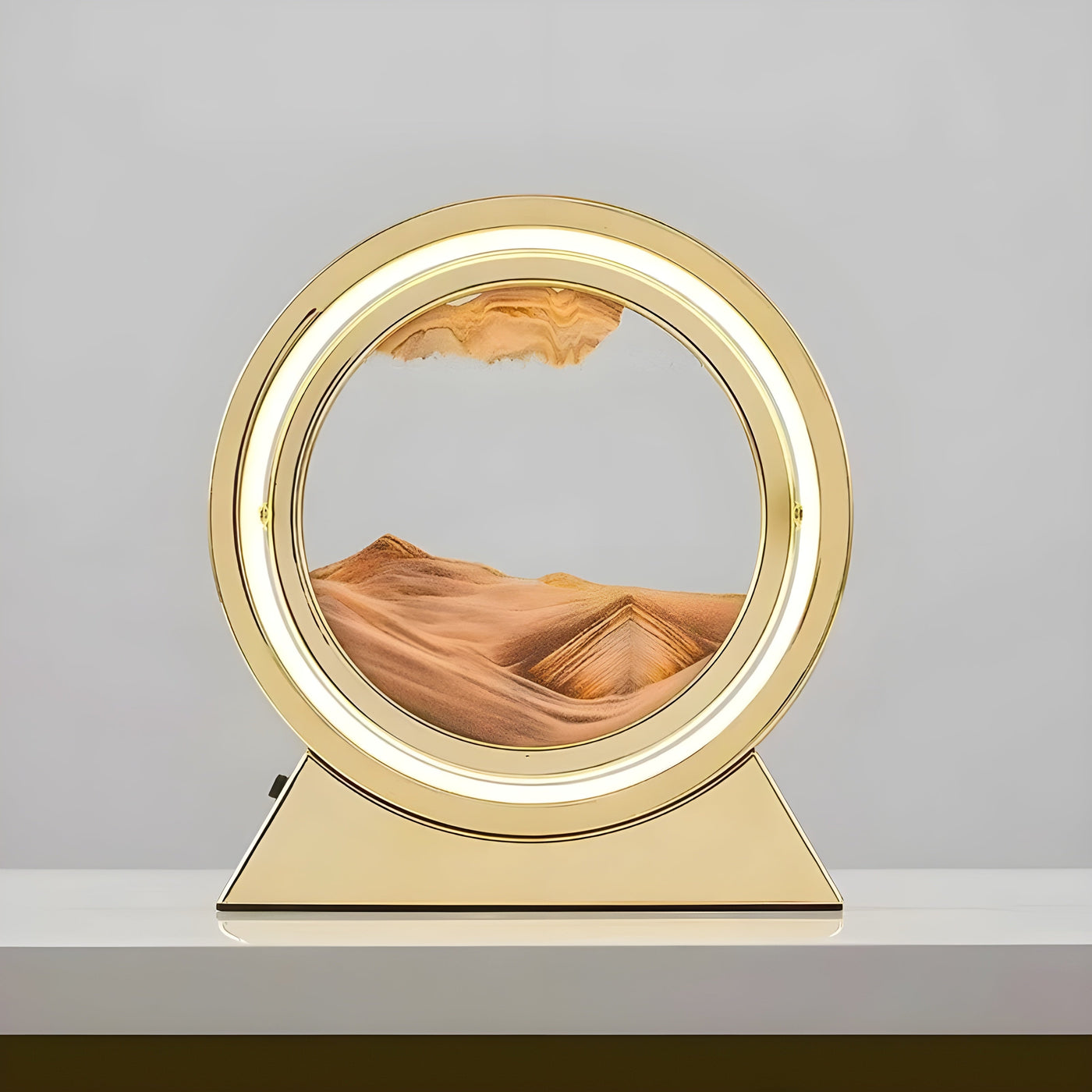 SandFlow Lampe – 3D Sandscape LED Tischlampe