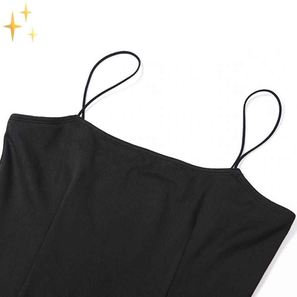 Atemberaubendes Bodycon Schlitzkleid