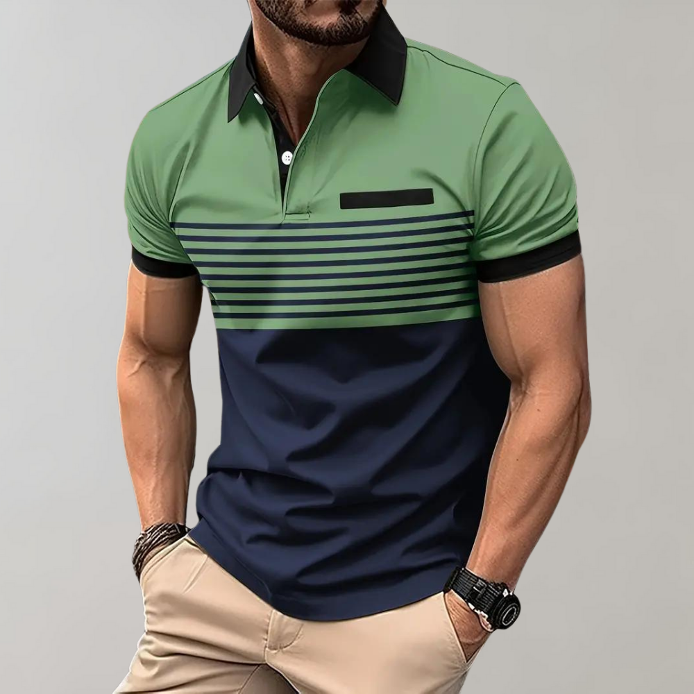 Maximilian – Weiches Poloshirt für Herren modern und komfortabel