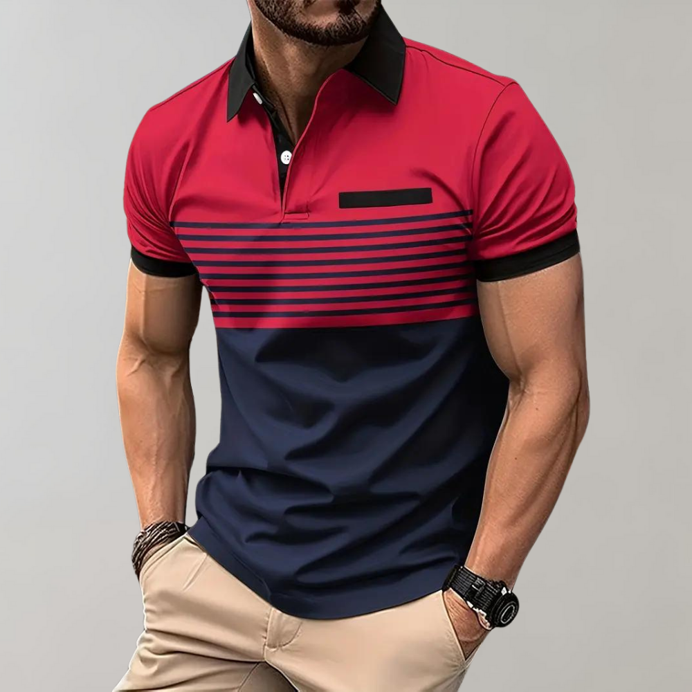 Maximilian – Weiches Poloshirt für Herren modern und komfortabel
