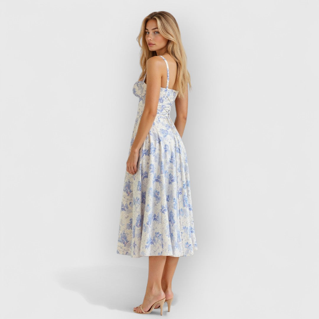 Mae | Elegantes Velourskorsett