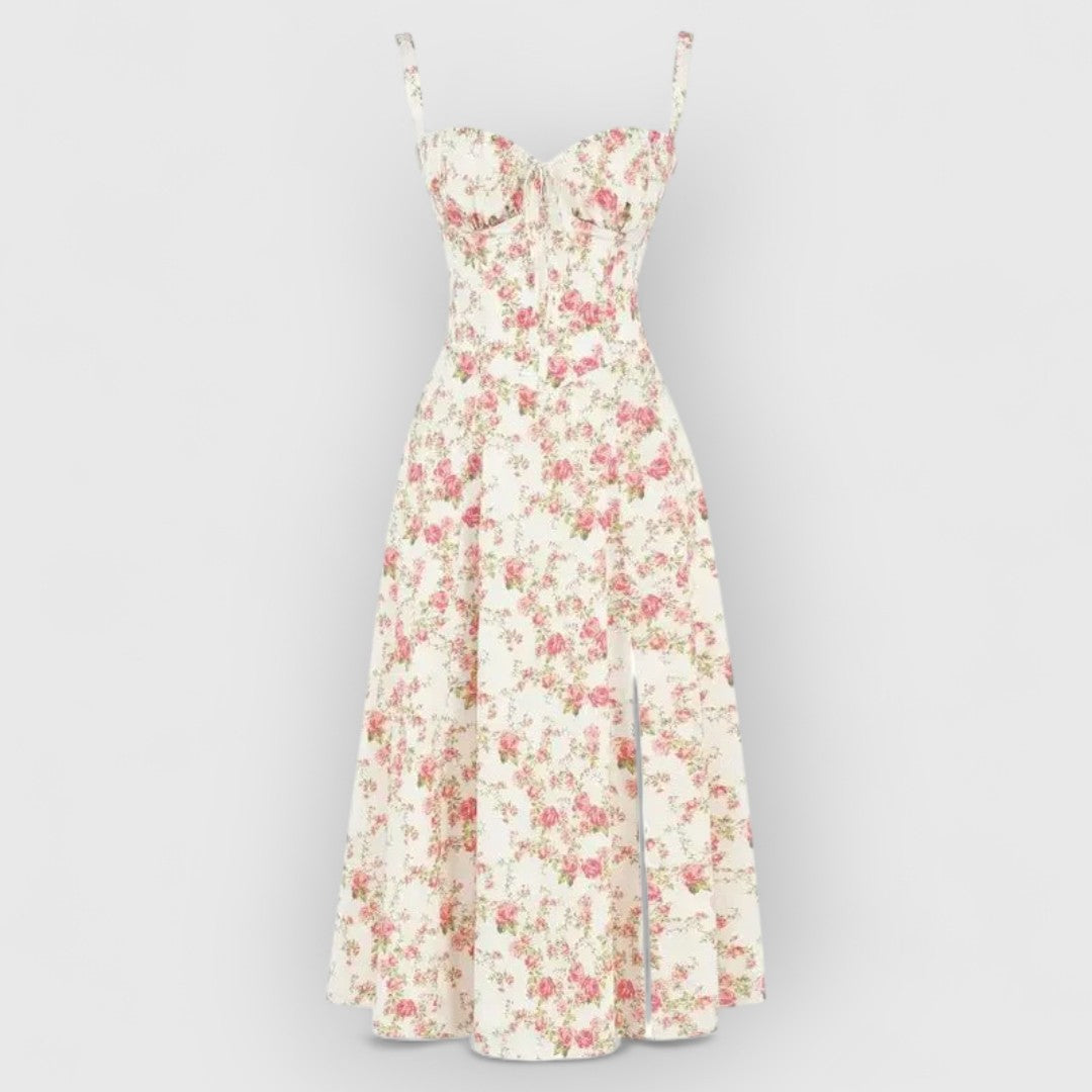 Mae | Elegantes Velourskorsett