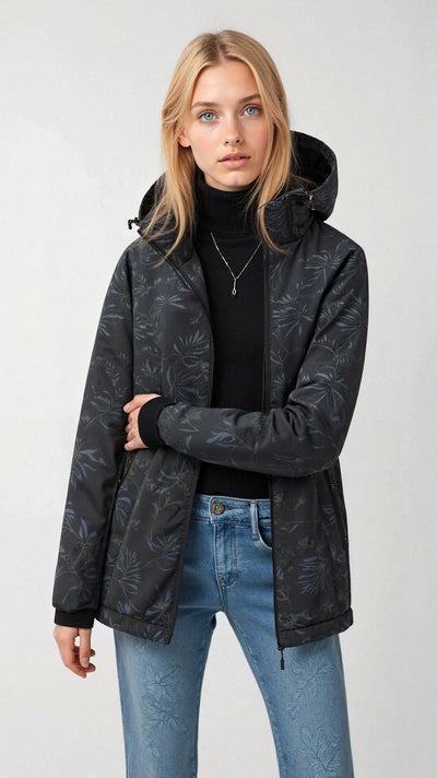 Outdoor Jacke mit Kapuze – Leichte Übergangsjacke für Freizeit und Outdoor