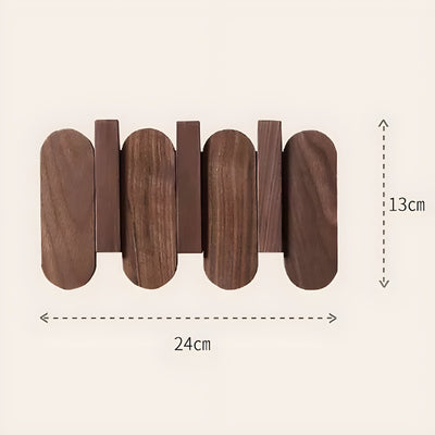 OakLine Rack – Luxuriöses Wandregal aus Holz