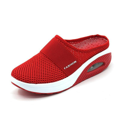 Mesh-Slip-On-Clog-Stil Turnschuhe für Damen