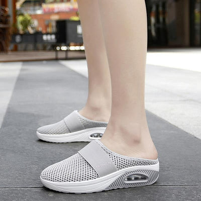 Mesh-Slip-On-Clog-Stil Turnschuhe für Damen