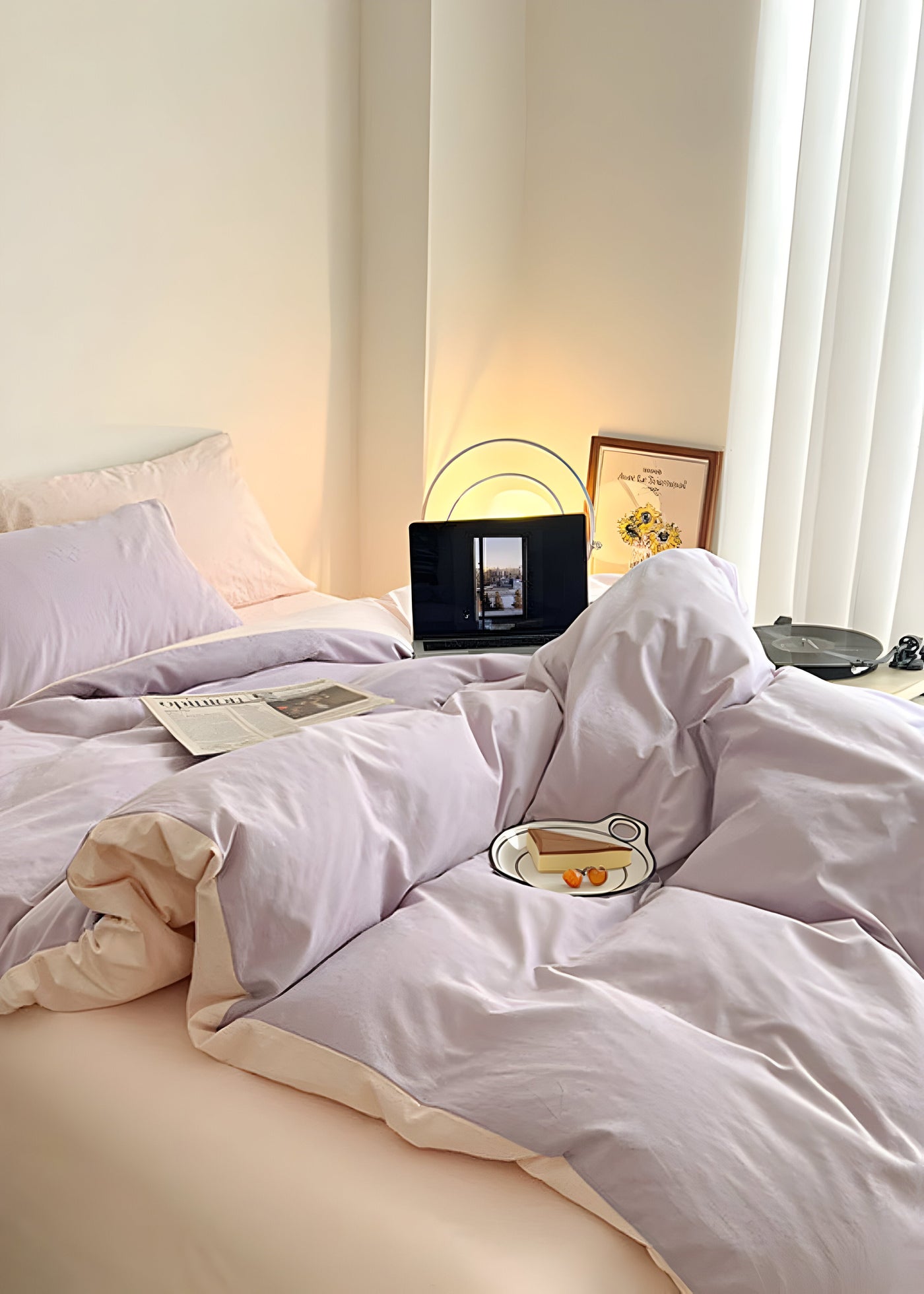 SunriseDream Set - Weich Duo Farbig Bettwaren-Set