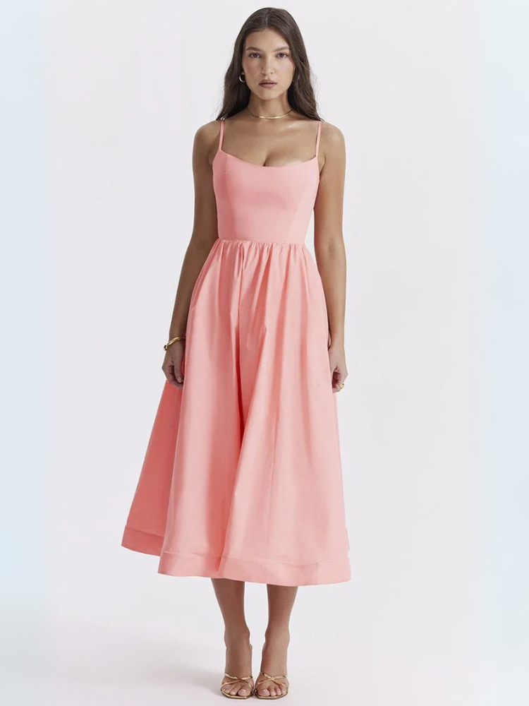 Brandt & Belle | Chic Korsett Midi Kleid