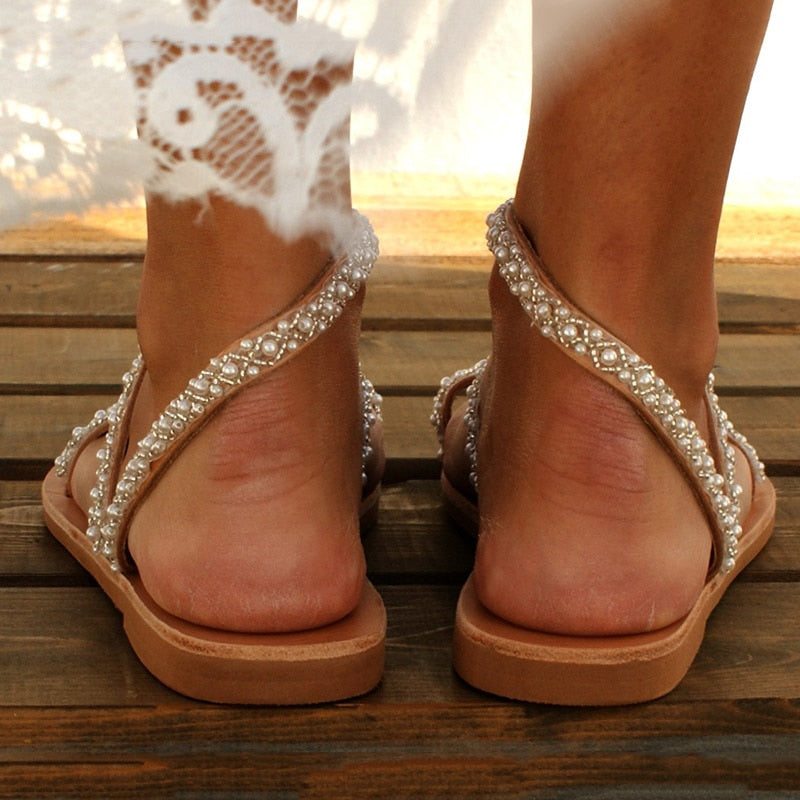 Mairwen | Elegante Boho-Sandalen