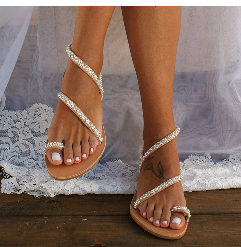 Mairwen | Elegante Boho-Sandalen