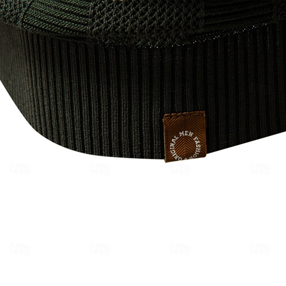 Klassisches Möwenkragen Polohemd