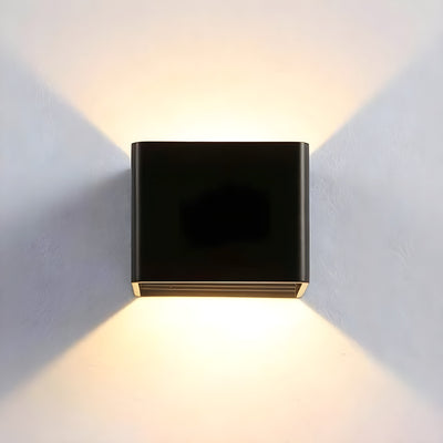 GlowBurst Light - Moderne Quadratische LED-Wandleuchte