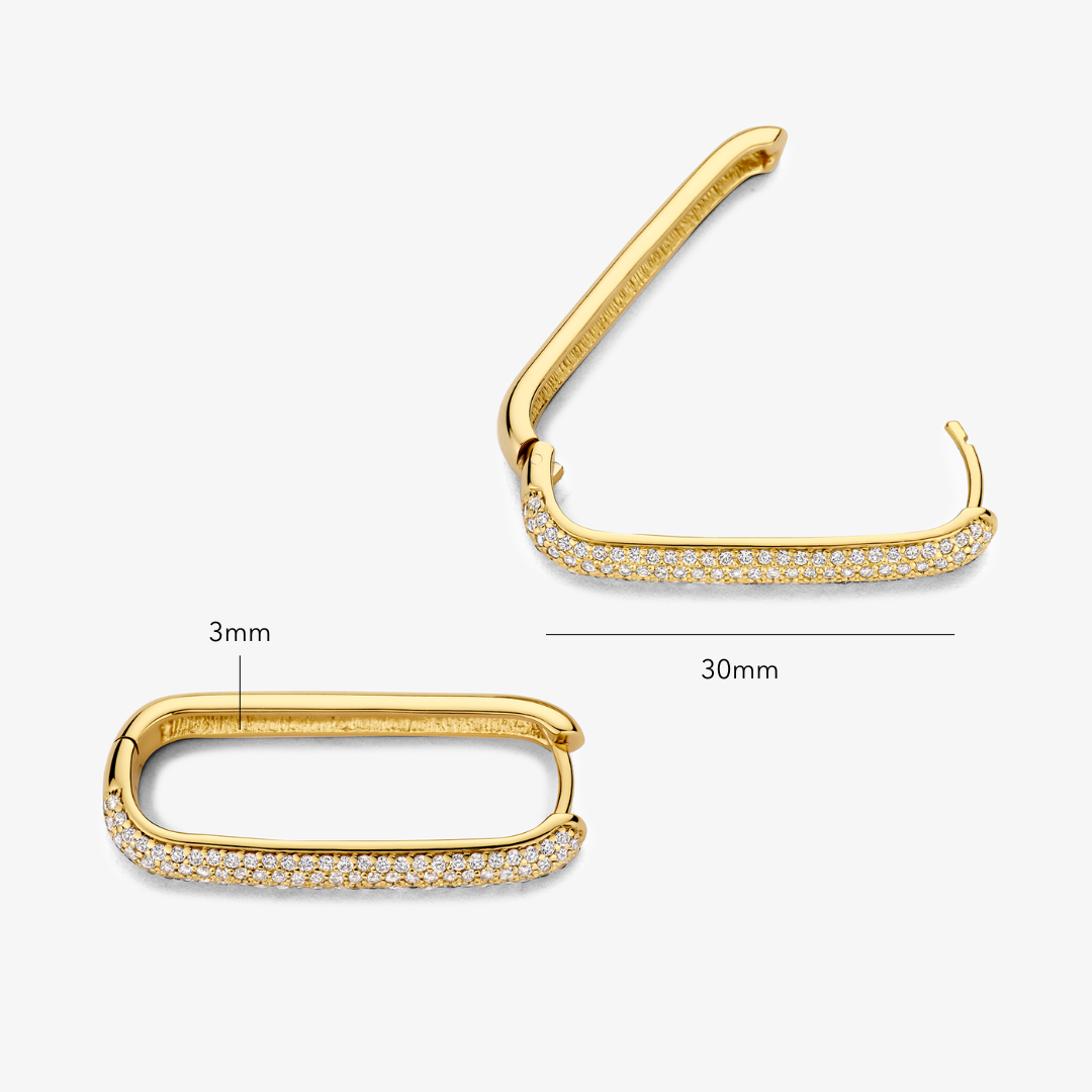 Große Icon-Pavé-Ringe | Gold