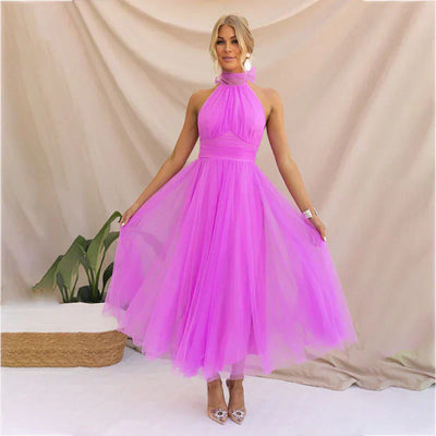 Brandt & Belle | Tüll Halter Midi Kleid
