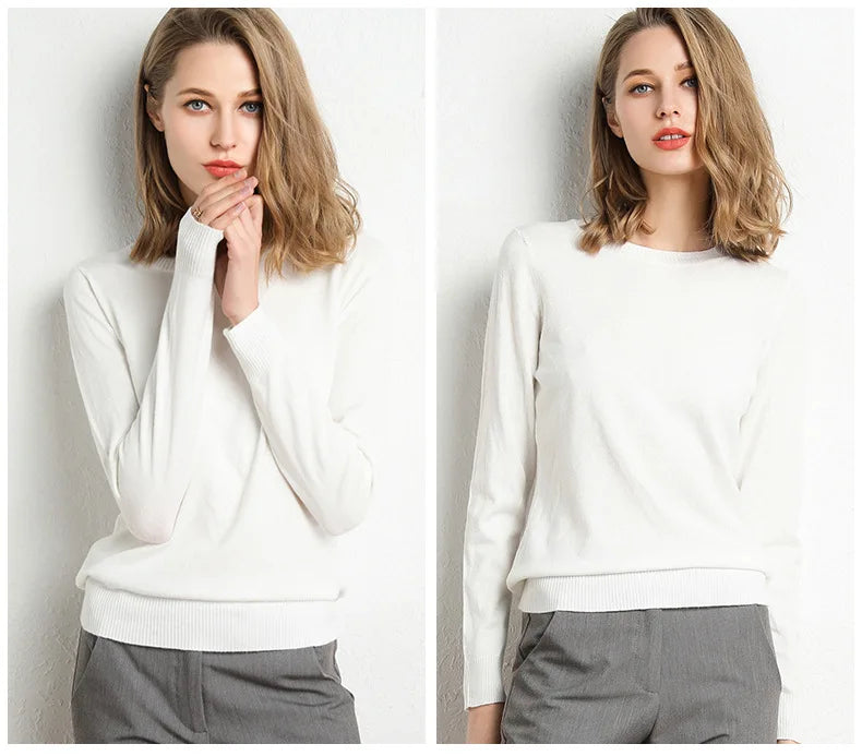 Brand & Belle | Essentieller Wollkomfortpullover