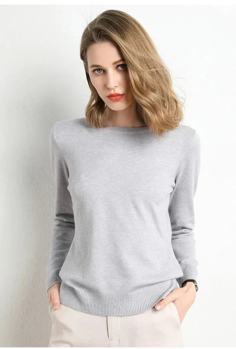 Brand & Belle | Essentieller Wollkomfortpullover