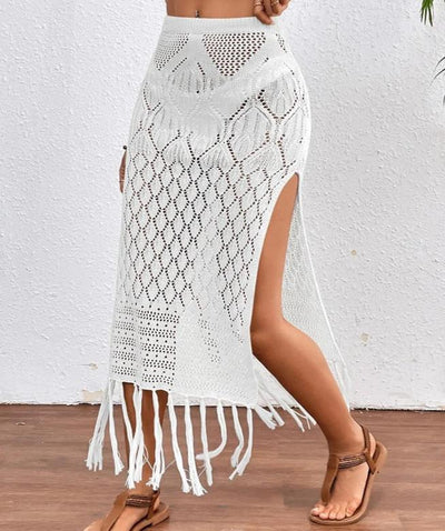 Eleganter Rock mit Seitenschlitz ideal für besondere Anlässe und schicke Abende