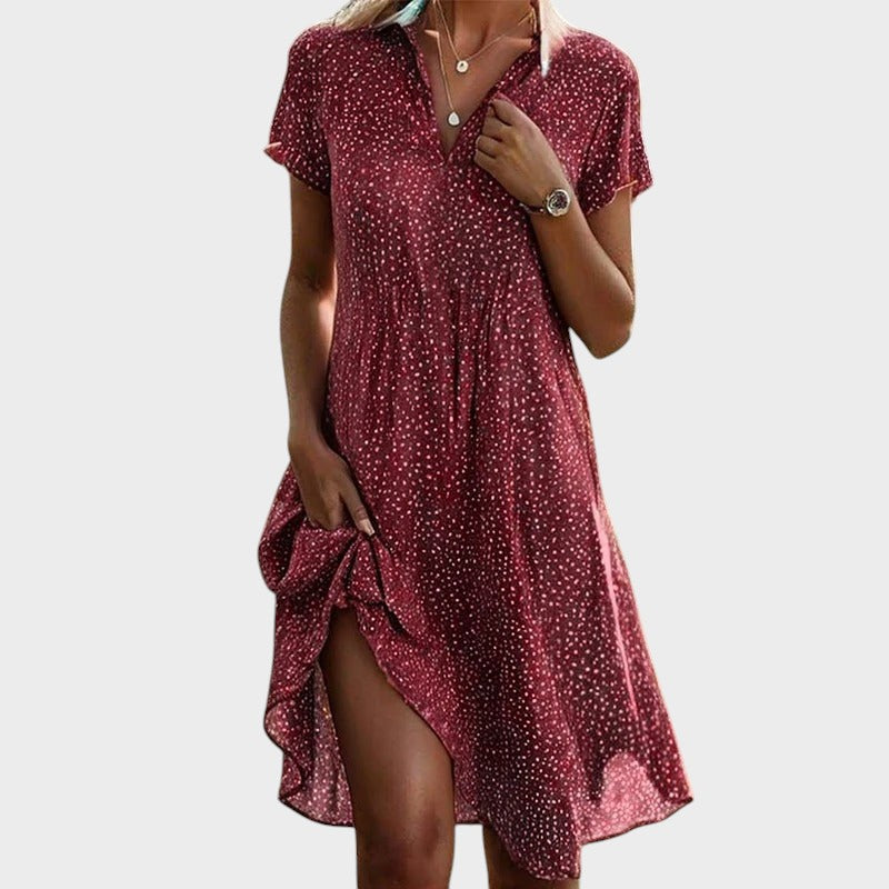 Anna™ | Midikleid mit Punkten