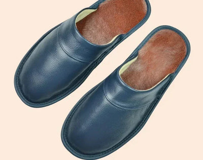 Vegane Lederslipper für Herren