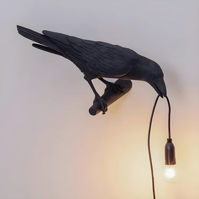 WingLuxe Light - Italienische Vogel-LED-Wandleuchte