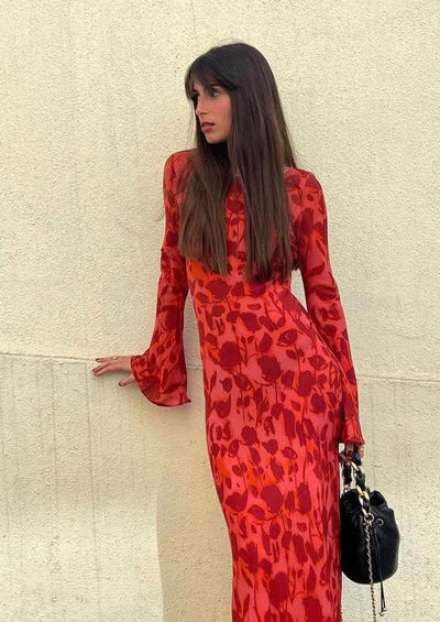 Griselda | Bedrucktes Kleid