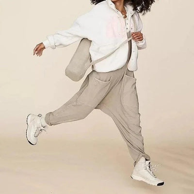 TINATII  Vielseitiger Baumwoll-Overall für Damen – Stilvoll & Bequem