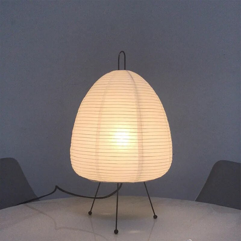 LumiGlow Japanische Reis-Papier Lampe – Stilvolle Innenbeleuchtung
