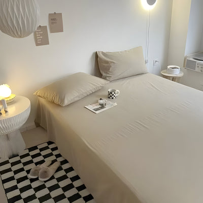 IvoryHaven Bedding - Gewaschene Baumwolle Bettlaken