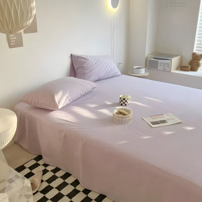 IvoryHaven Bedding - Gewaschene Baumwolle Bettlaken