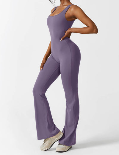 Sienna | Rückenfreier Flare-Jumpsuit