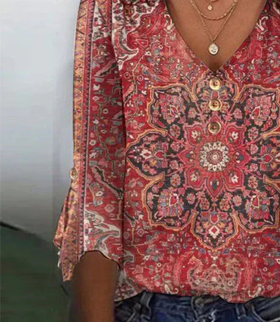 Sienna®️™ - Vintage Boho Bluse